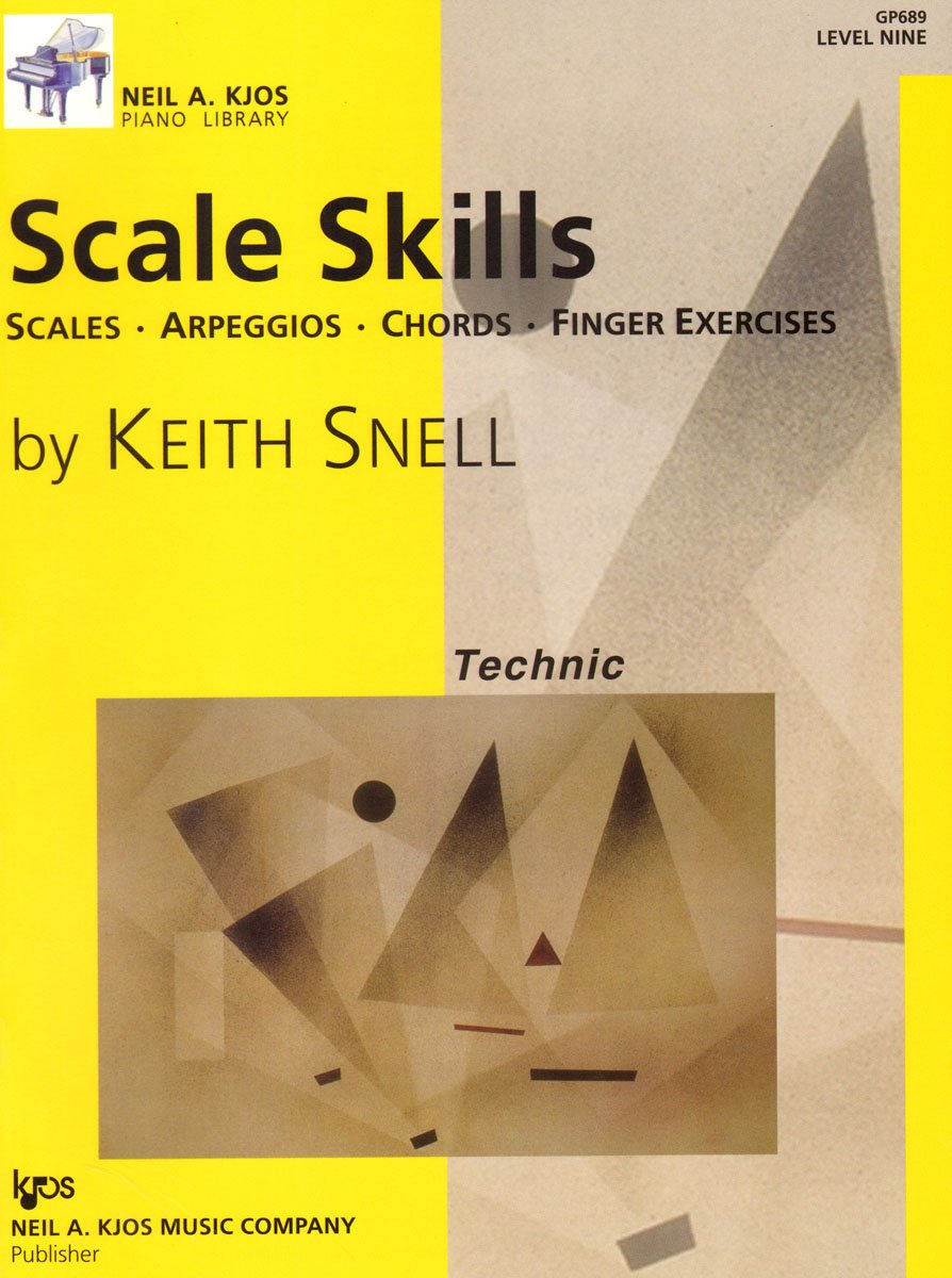 GP689 - Scale Skills - Level Nine (Neil A. Kjos Piano Library)