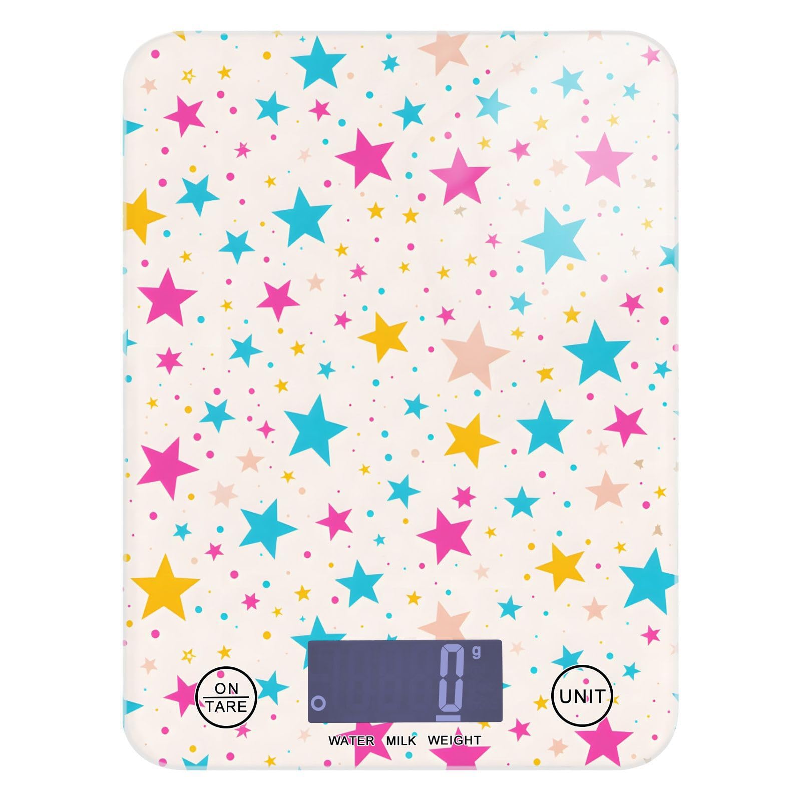 MNSRUU Food Kitchen Scale, Star Light Pink Digital Food Scale, Kitchen Scales Digital Weight Scale for Food Ounces and Grams