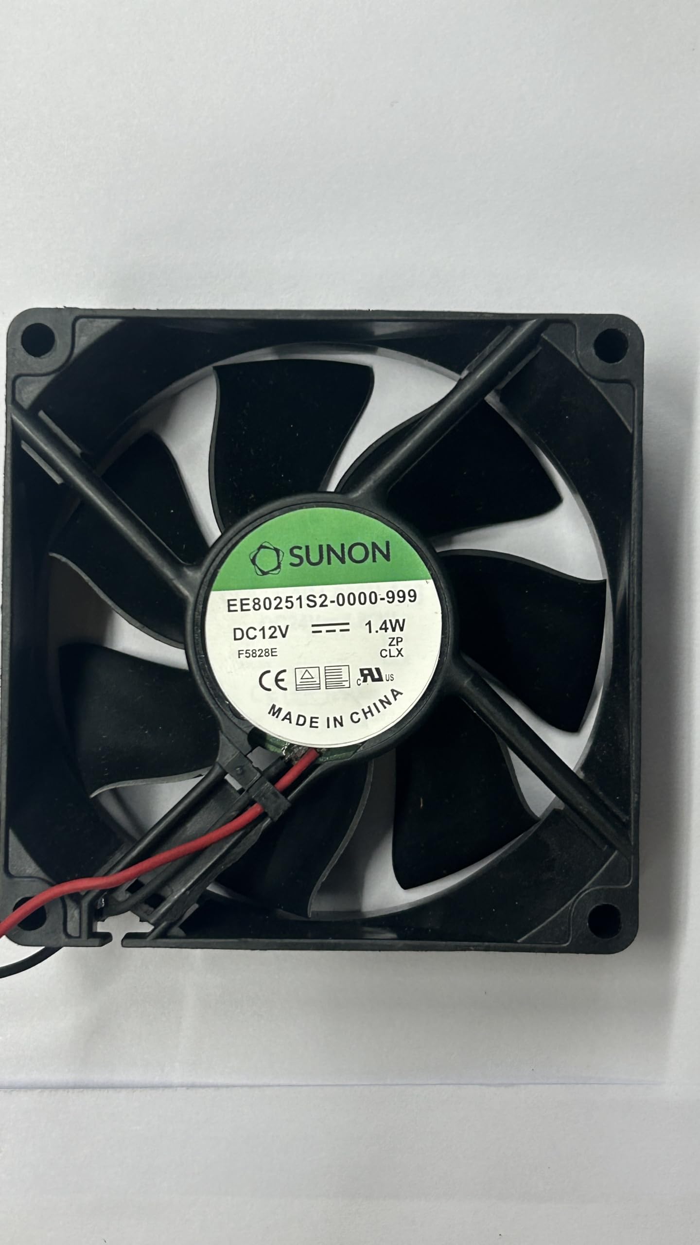 DC COOLING FAN SUNON Model EE80251S2-0000-999 80X80X25mm DC12V 1.4W 2900RPM Brushless Air Cooling Fan (B0D9DGNRGZ) Amazon Price History, Amazon Price Tracker