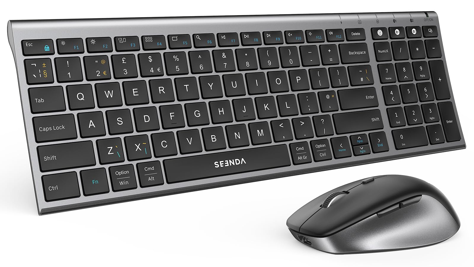 seenda Bluetooth Keyboard and Mouse