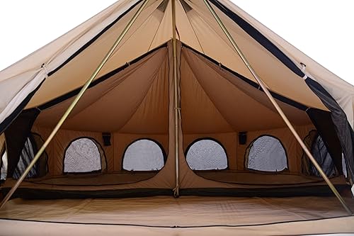 Miniatura 2 de WHITEDUCK Carpas interiores para tienda de campaña de lona, tiendas de campaña de media 12 y cuarto , accesorios para tiendas, habitaciones
