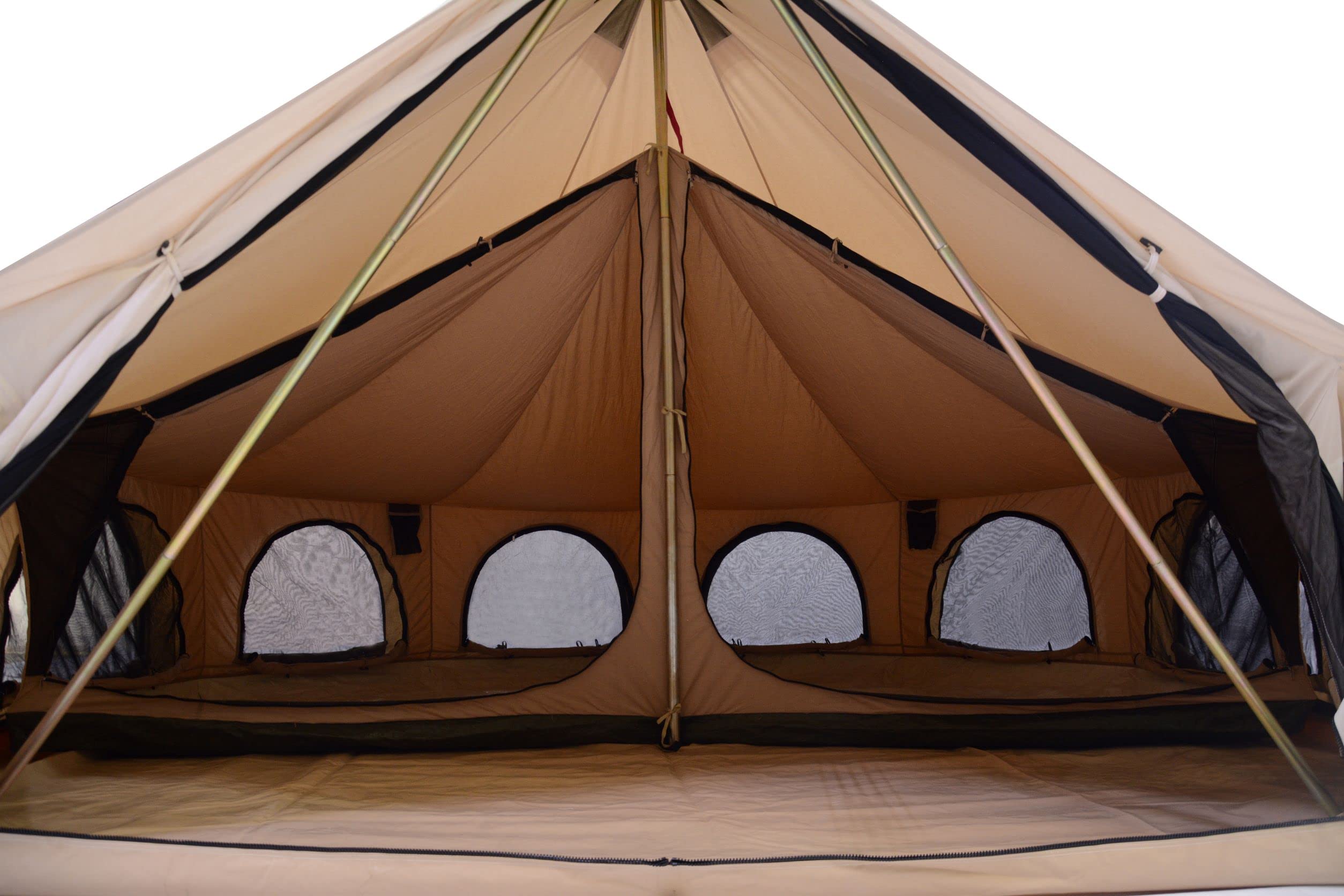 Amazon.com : WHITEDUCK Inner Tents for Canvas Bell Tent, Half 1/2