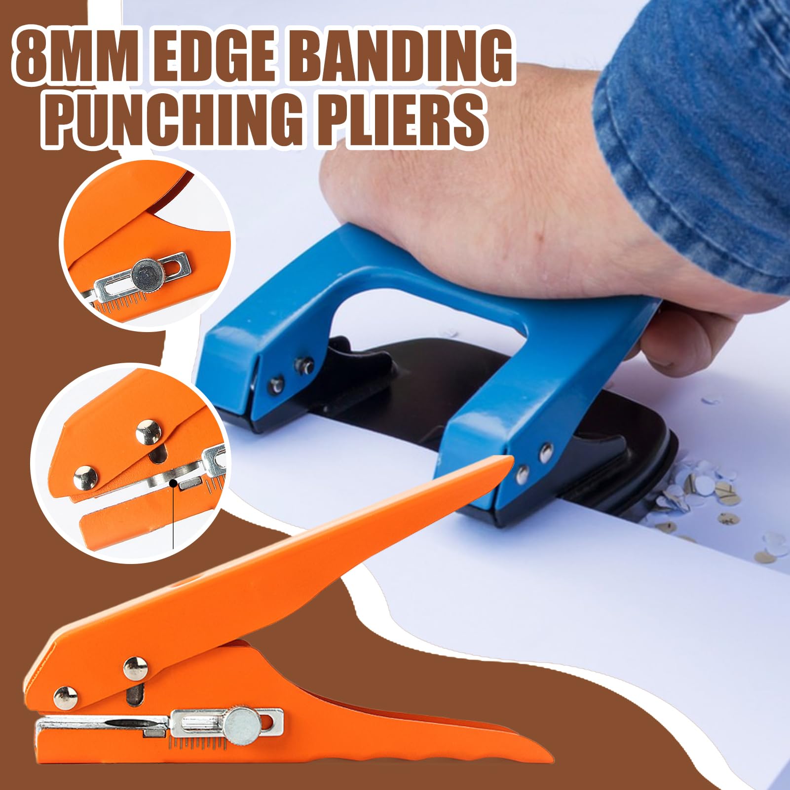 Perforatrice Monotrou - Perforateur Ajustable Avec Couvercle