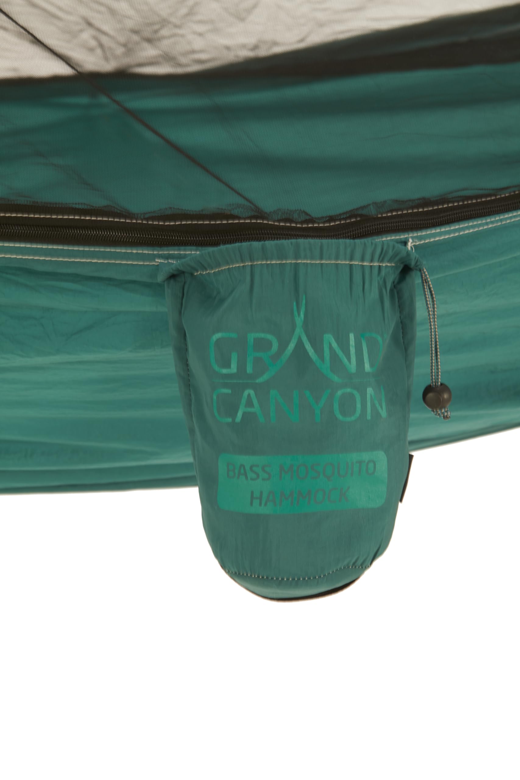 Grand Canyon BASS Mosquito Hammock – Amaca per esterni fino a 150 kg, amaca da viaggio con zanzariera – leggera e compatta con protezione per albero