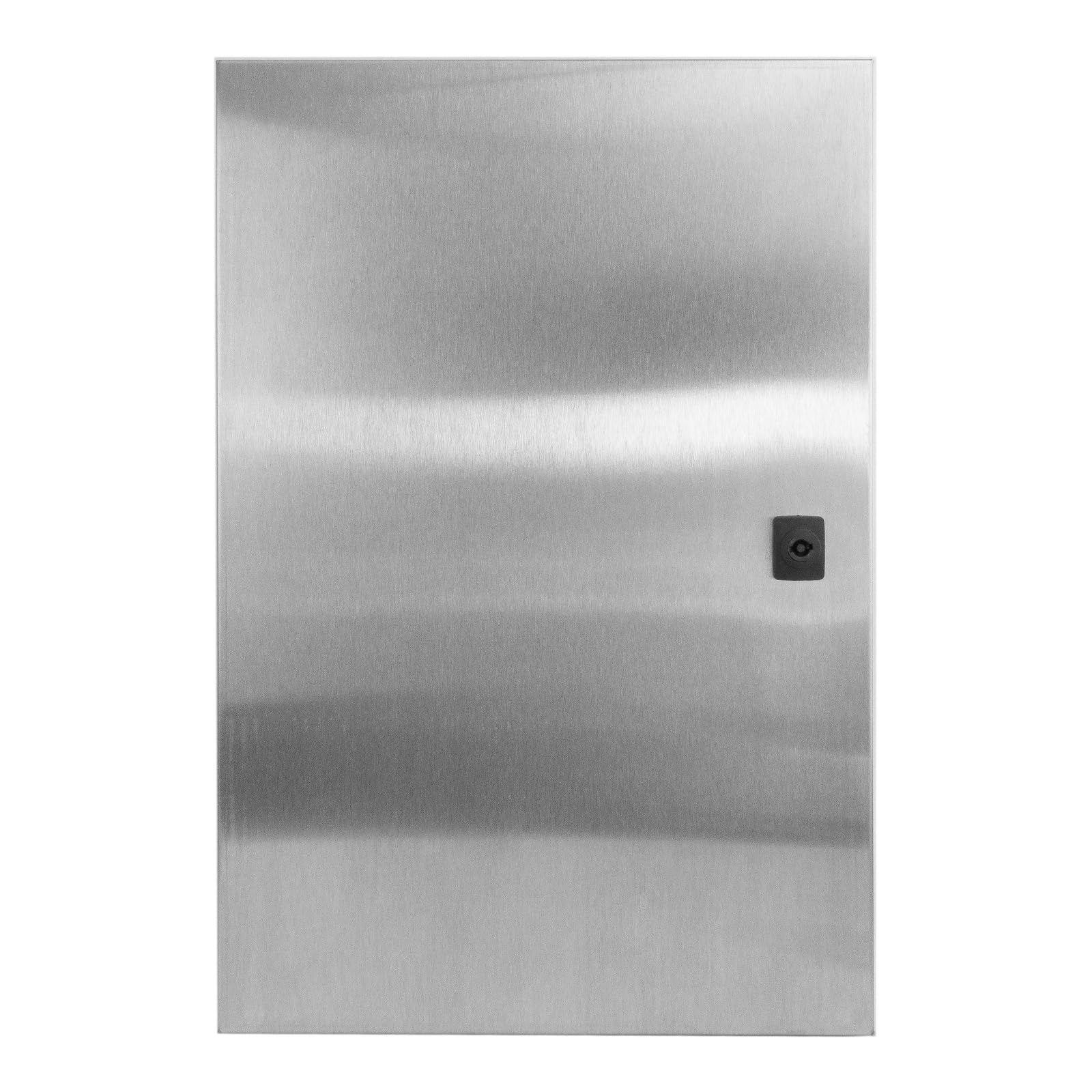 Doktorvolt Verteilerkasten Aufputz Sicherungskasten Aus Edelstahl Leergehäuse 400 x 600 x 260 mm Aufputzverteiler Silber StBox
