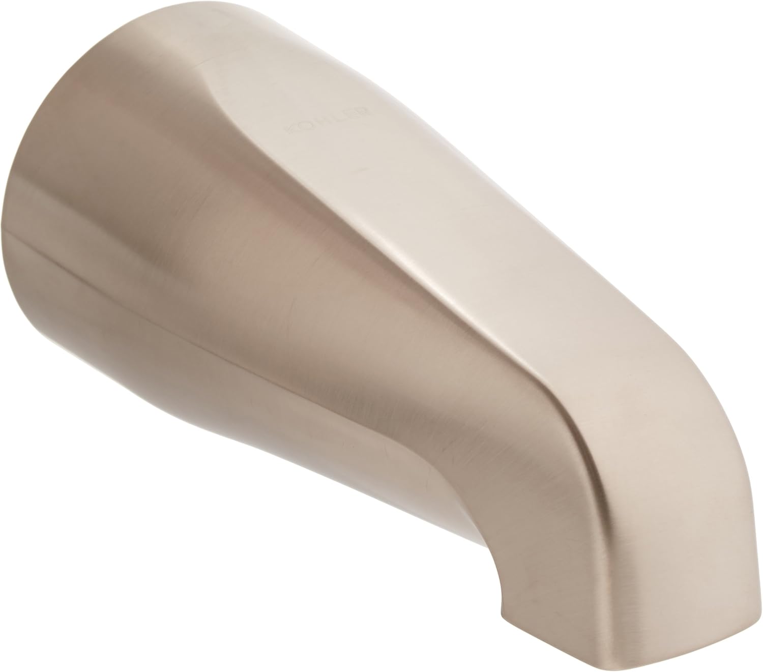 KOHLER Devonshire 4-7/16 In. Non-Diverter Spout with NPT Connection, Vibrant Brushed Bronze,