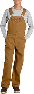 Big Boys' Duck Bib Overall, Brown Duck, X-Large (18/20)