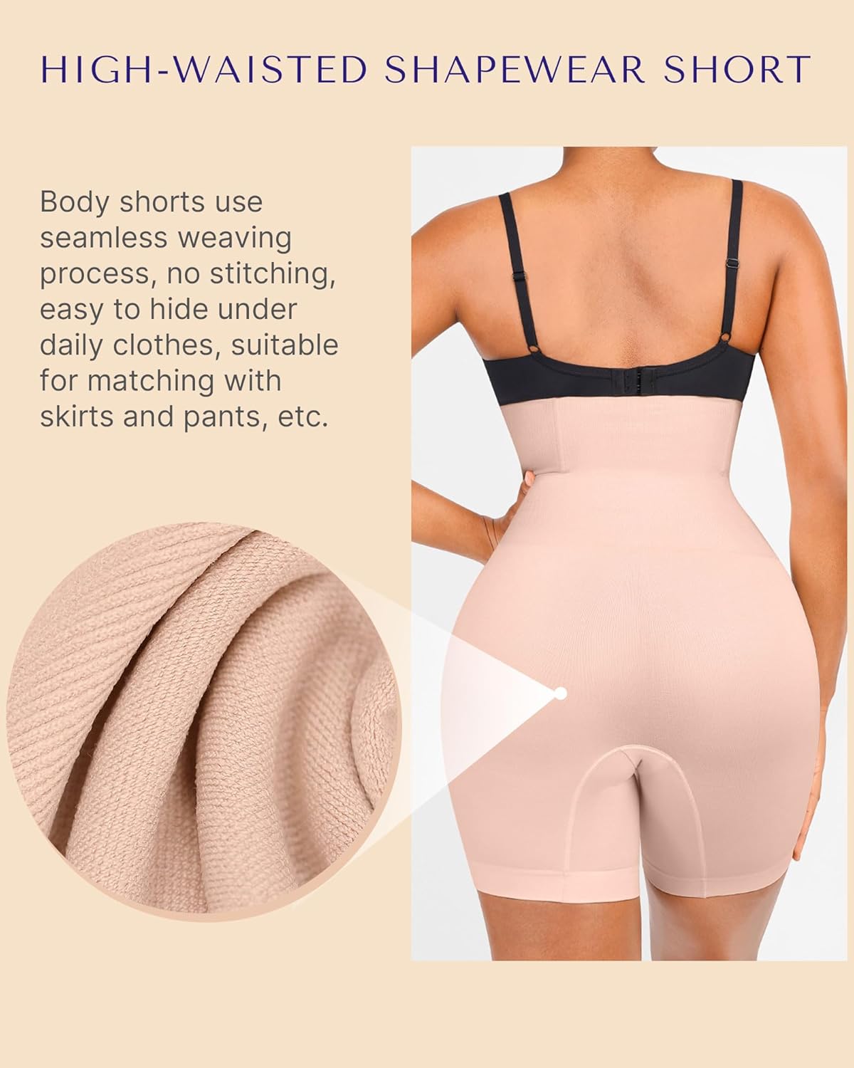 SHAPELLX Shapewear Tummy Control Seamless High Waisted Body Shaper Waist Slimming Thong Underwear Girdle Tummy Slimmer - Image 5