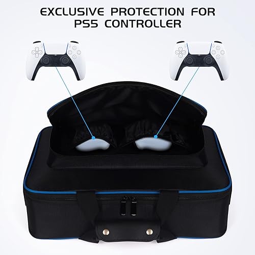 Miniatura 3 de Alltripal Carrying Case Compatible with PlayStation 5 Console, Case Travel Bag & Protective Shoulder Storage Bag for PS5 DiscDigital Edition