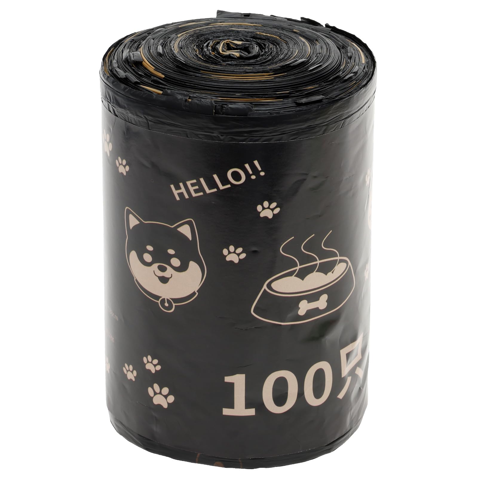 Bpyhebe Black 100Pcs Drawstring Trash Bag,Garbage Bag,2.6 Gallon Small Trash Bags,0.8 Mil Thick,10L,For Bathroom Kitchen Toilet Home Office And Bedroom
