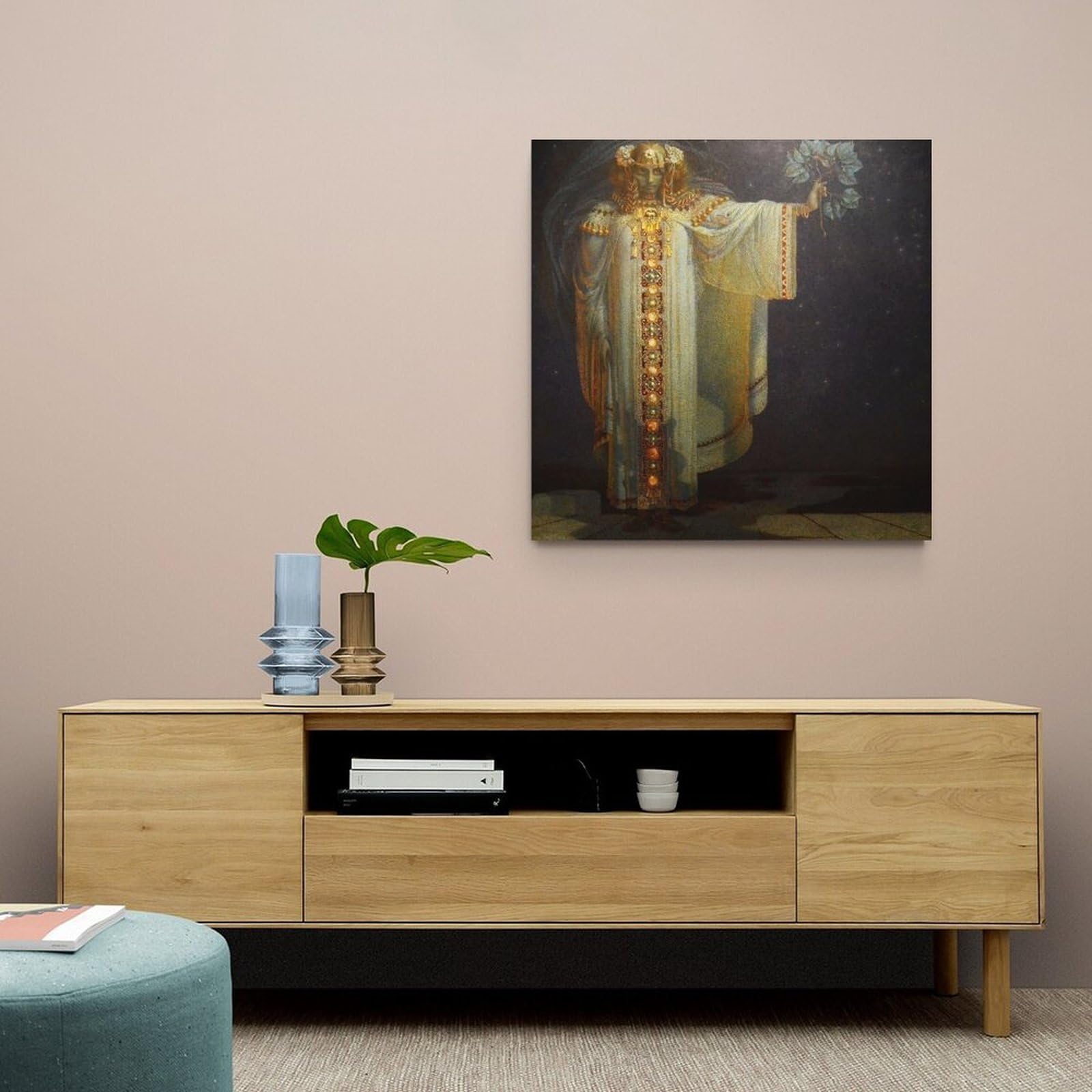 Karel Masek Impression sur toile pour chambre à coucher, salon, bureau et décoration d'intérieur moderne 50,8 x 50,8 cm