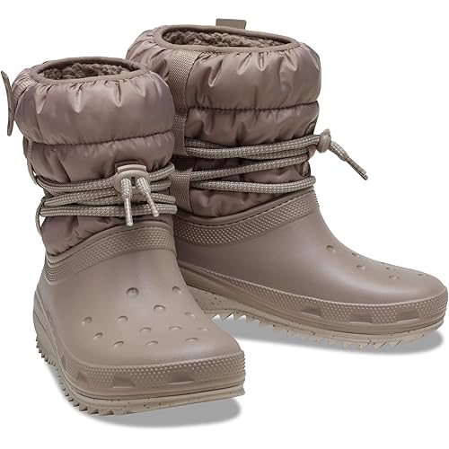 Crocs Women's Classic Neo Puff Luxe Boot Snow