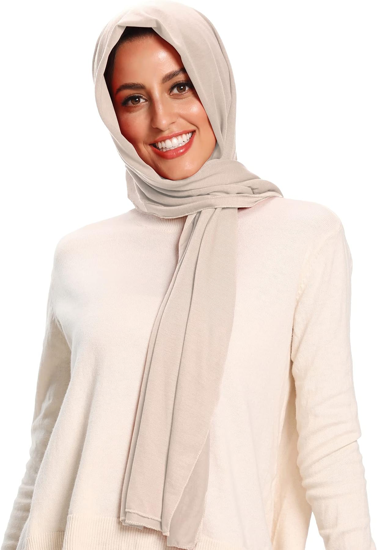 TxameruJersey Hijab Scarfs for Women Head Scarf Muslim Head Wraps