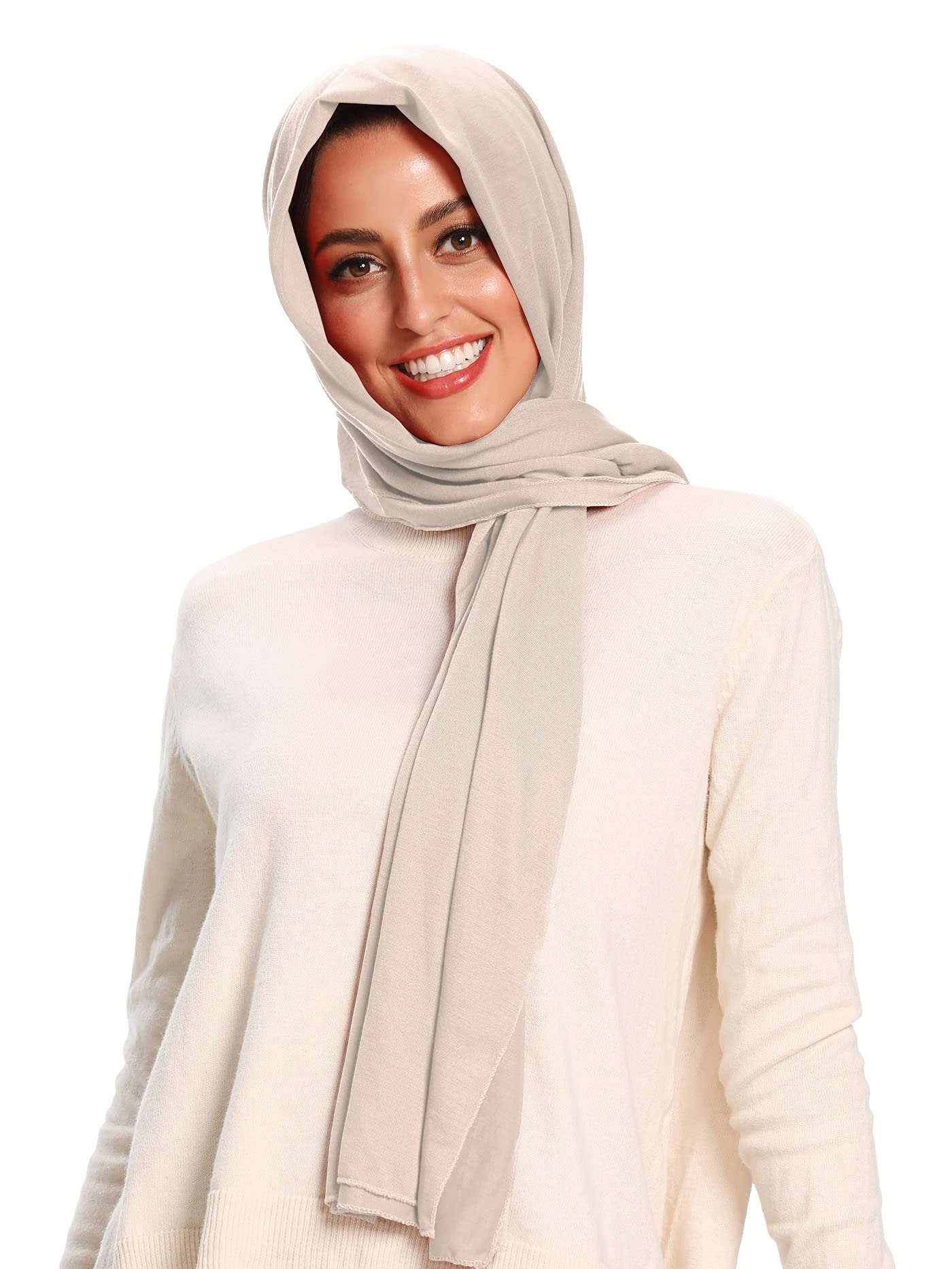 TxameruJersey Hijab Scarfs for Women Head Scarf Muslim Head Wraps