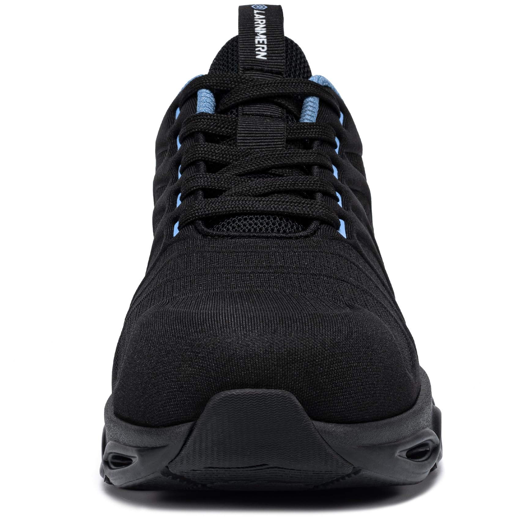 LARNMERN Scarpe Antinfortunistiche Uomo Scarpe Antinfortunistica Moda Traspiranti Leggere con Punta in Acciaio Ammorti Scarpe da Lavoro Comodo