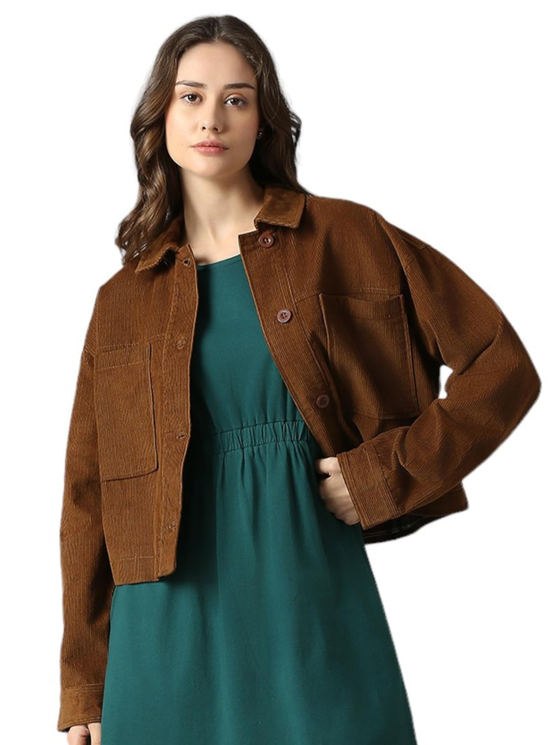 dream of glory inc. Women's Corduroy Jacket-picture-55