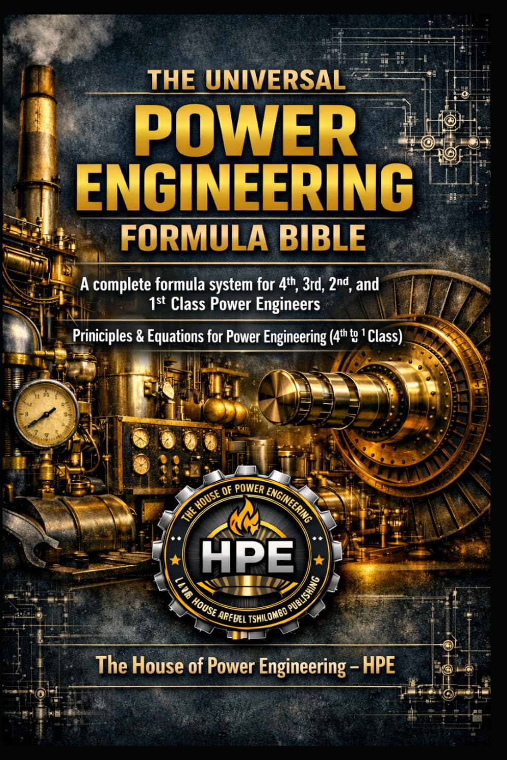THE UNIVERSAL POWER ENGINEERING FORMULA BIBLE; A complete formula system for 4th, 3rd, 2nd, and 1st Class Power Engineers: Principles & Equations for Power Engineering (4th to 1st Class)