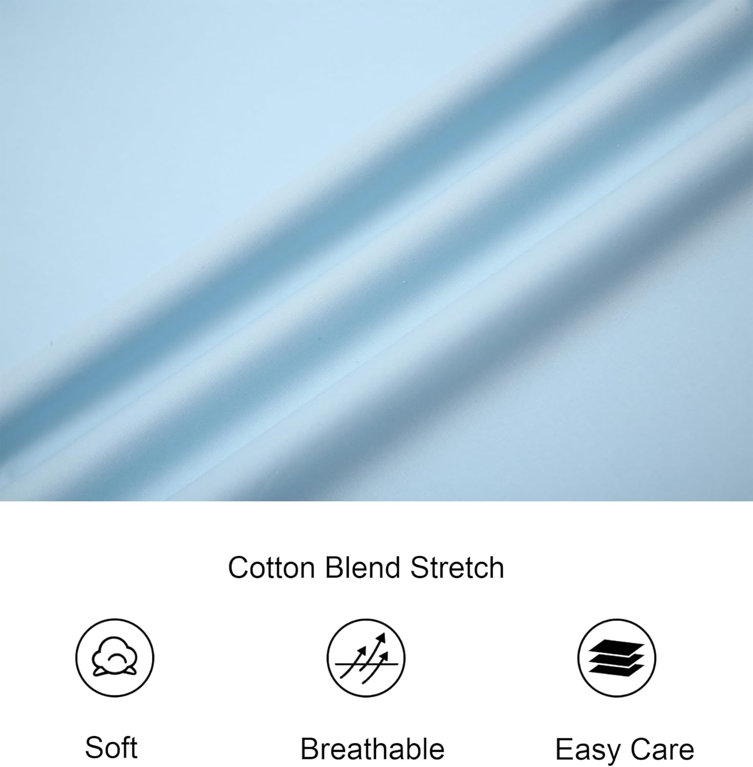 Alex Vando Men’s Cotton Stretch Dress Shirt Regular Fit Fashion Paisley Contrast Button Down Shirts - Image 6