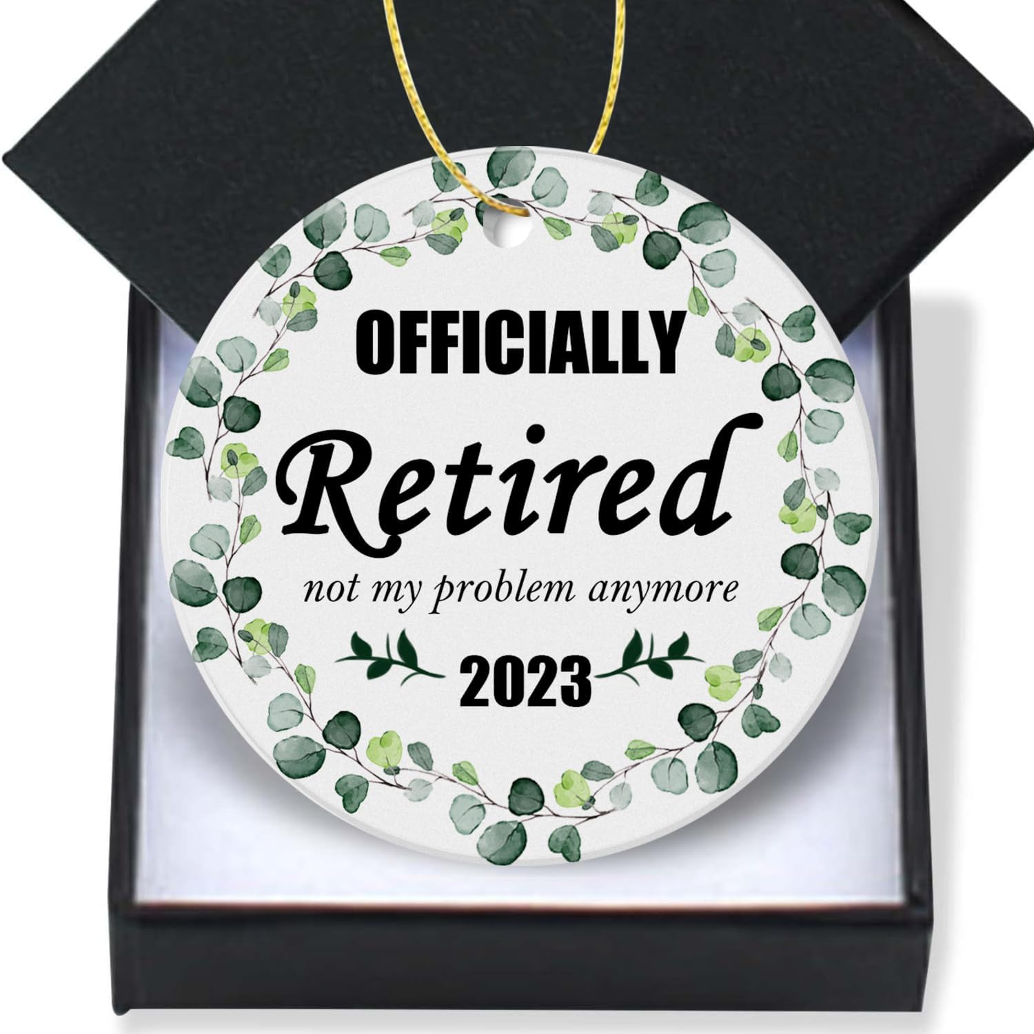 Retirement Gifts Christmas Ornaments 2023Officially