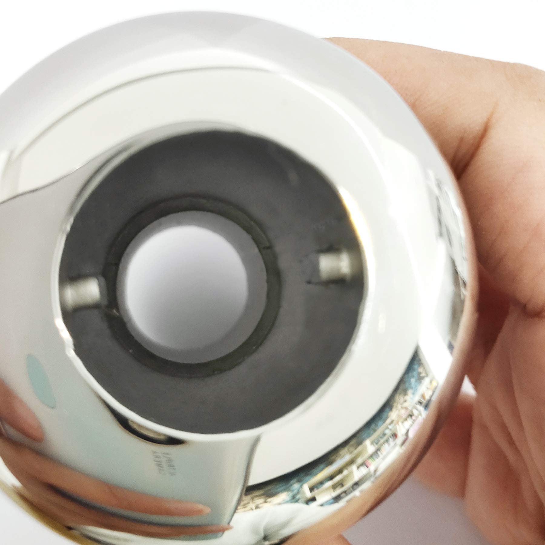 keehui 316 Stainless Steel Standard Length 1-1/2" I.D.Thru-Hull Fitting w/Nut &Gasket for Boats, Yachts, Marine