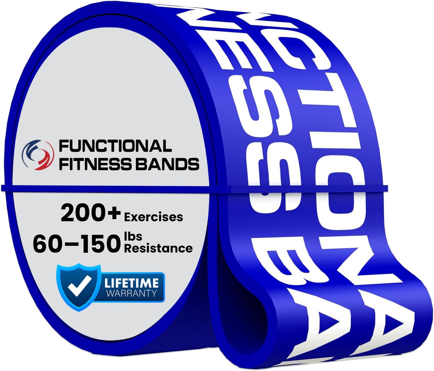 Pull Up Assist Resistance Bands by Rubberbanditz | Heavy Duty Loop Exercise Workout Bands for Powerlifting, Mobility, and Stretching
