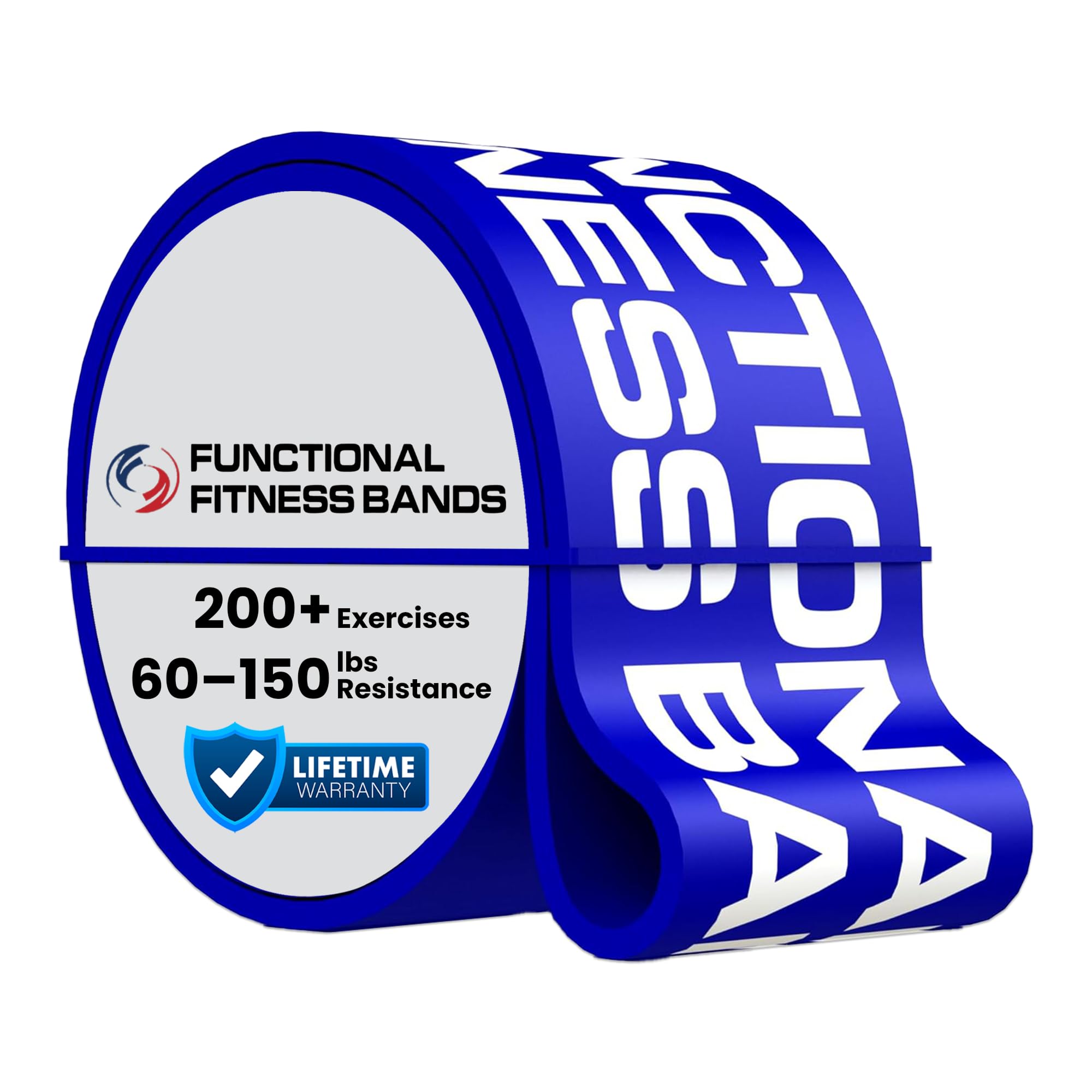 Pull Up Assist Resistance Bands by Rubberbanditz | Heavy Duty Loop Exercise Workout Bands for Powerlifting, Mobility, and Stretching