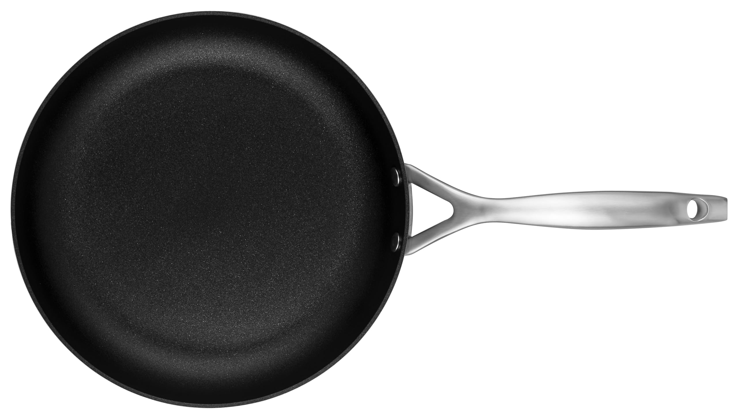 SCANPAN CS+ - Sartén (28 cm, 5 capas, apta para todo tipo de fuegos, sartén multifuncional de inducción, Stratanium+ antiadherente, apta para horno)