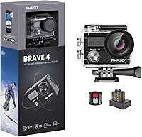 Vista 2 de AKASO Cámara de acción Brave 4 con kit de accesorios 60 en 1