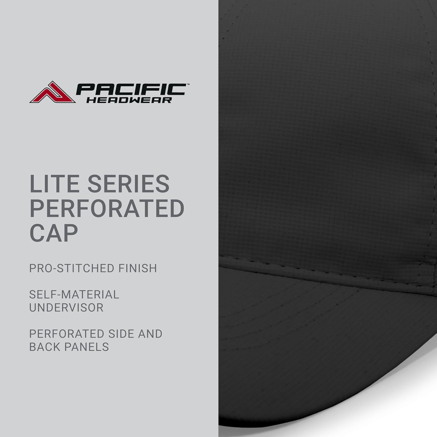 Pacific Headwear Lite Series Perforated Cap - Image 5