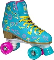 Vista 1 de Epic Skates Epic Splash - Patines cuádruples, azul, juvenil 11
