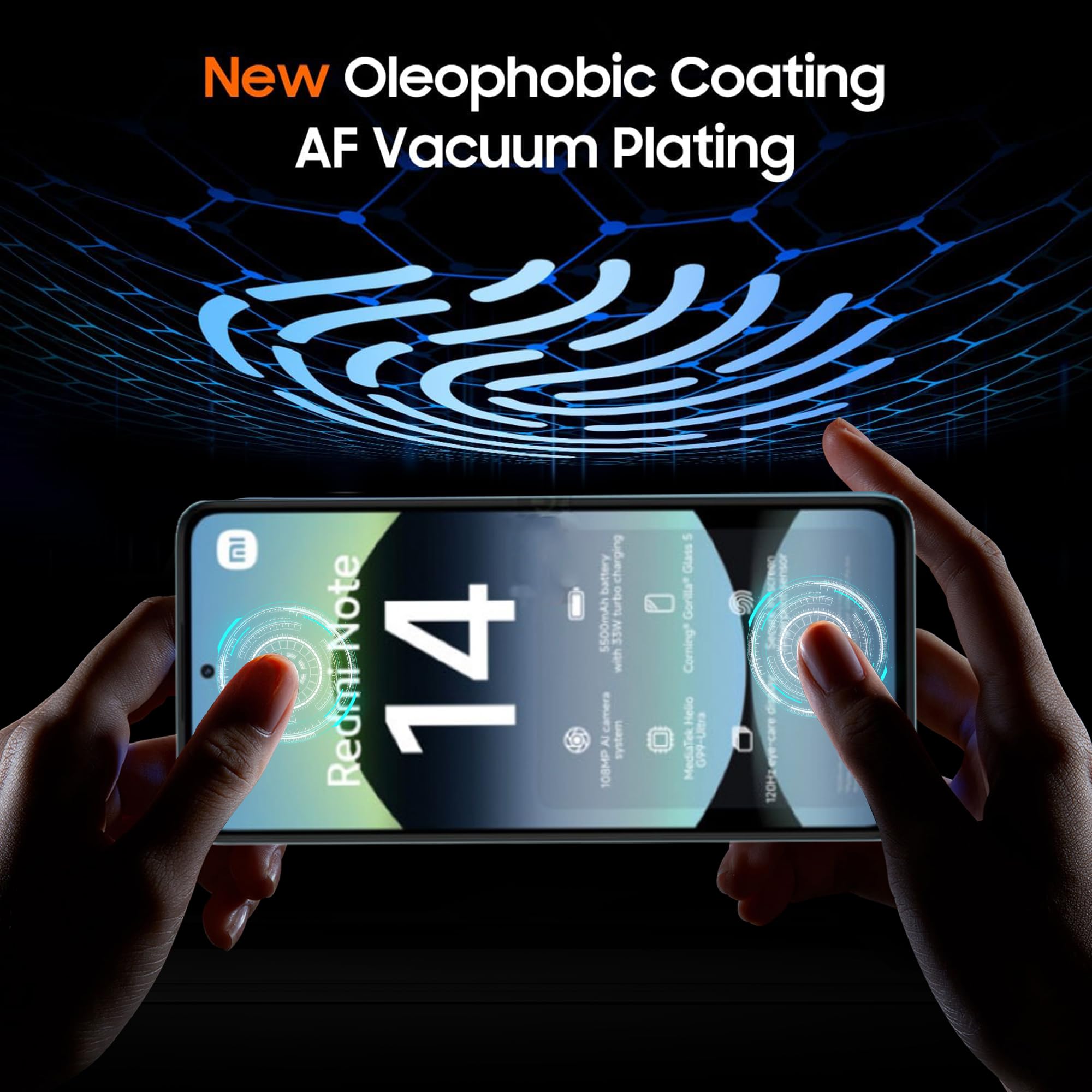 Tieeyivv Custodia per Xiaomi Redmi Note 14 Pro 4G Cover Vetro Temperato Pellicola Posteriore Protettiva per Fotocamera, Custodia Transparent Sottile in TPU Morbido, Cover Protezione Anti-Caduta