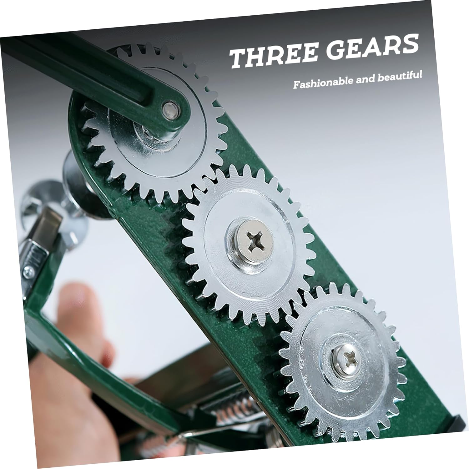 Three and Vegetable Peeler Heavy Duty Die Cast Alloy Efficiently Remove Skin From Apples Oranges Potatoes Clamp Secured for Stability