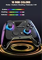 Vista 8 de AOC PC Controller — Interactive Screen Wireless Controller Compatible with PC/Switch/Switch 2/iOS/Android, Hall Effect Joystick & Triggers, RGB