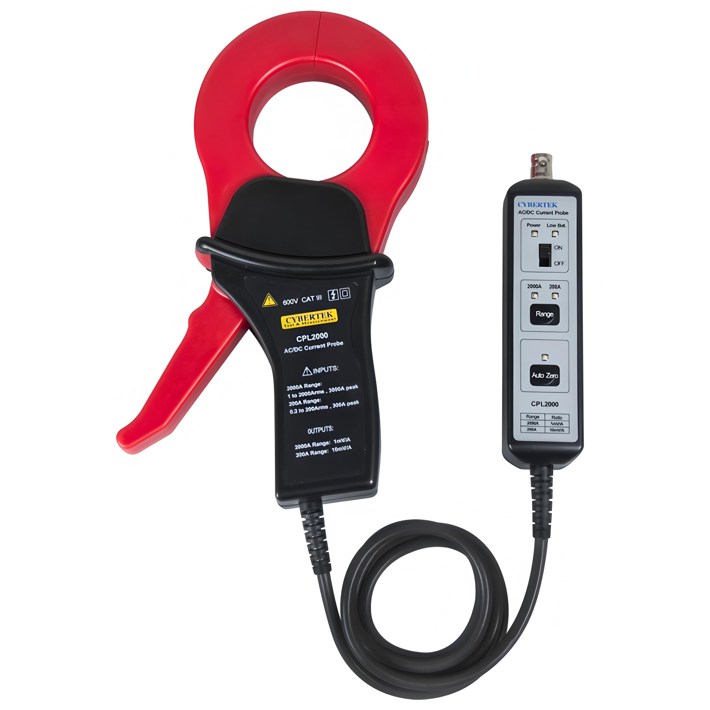CYBERTEK Zhiyong Oscilloscope Current Probe Low Frequency AC/DC Current Probe CPL2000 2000A/10kHz CPL4000 4000A/5kHz with The Peak Current of 3000Apk/5600Apk(CPL4000 4000A/5kHz)