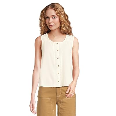 Toad&Co Manzana Button Front Tank Top Women