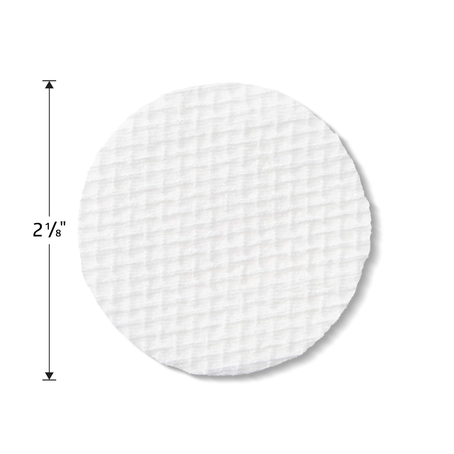 Simply Soft Hypoallergenic Exfoliating Dual Textured Cotton Rounds Pads, White, 480 Count : Beauty & Personal Care