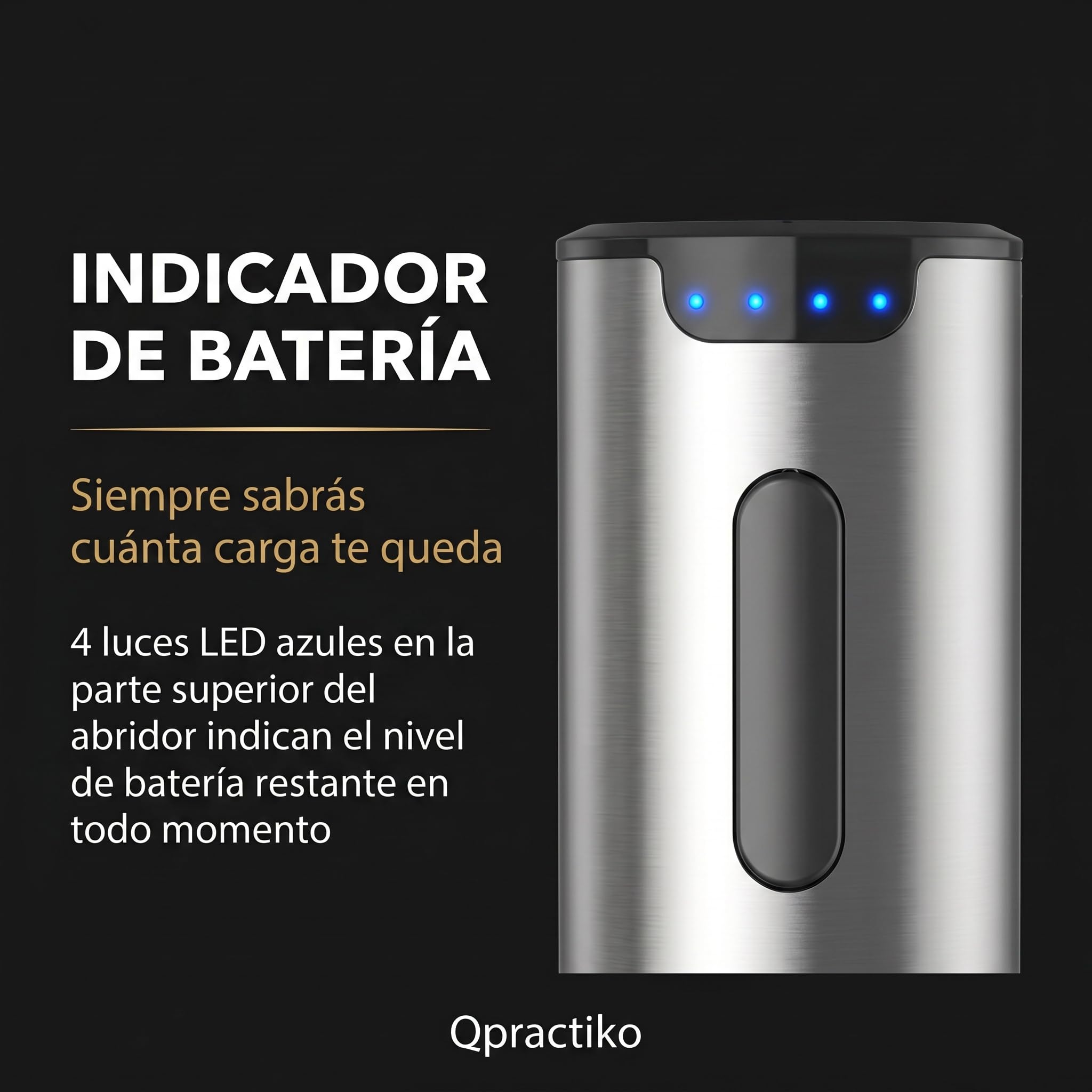 Tire-bouchon électrique rechargeable en acier inoxydable | LED, Chargeur USB, Coupe-capsules inclus, Batterie au lithium, Jusqu'à 70 bouteilles