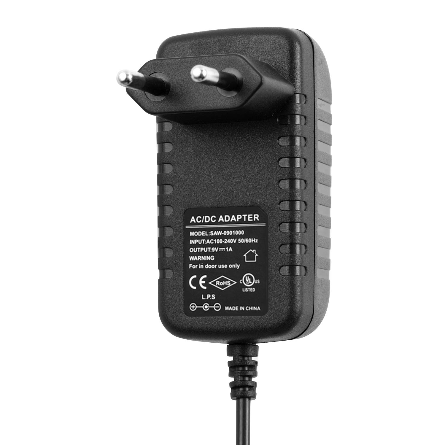 Donner DPA-1 9V Power Supply Adapter For Effect Pedals With 5 Way Cable