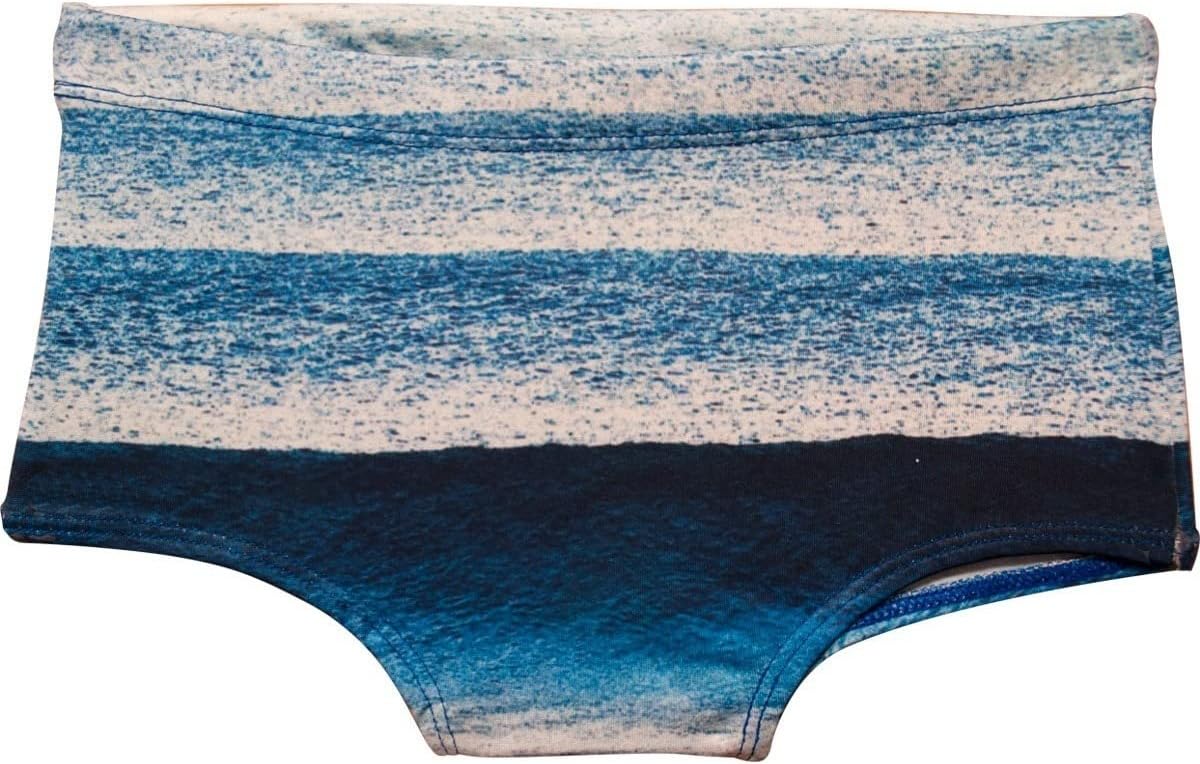 Sunga Infantil Menino Surf Listrado Praia Verão Piscina Uv