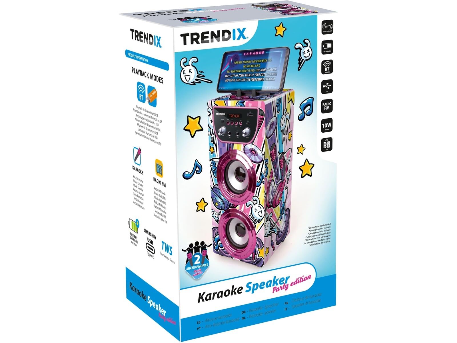 World Brands Altavoz Karaoke Party Edition