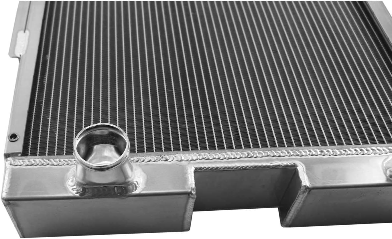 Tractor Radiator for International Farmall 656 706 756 766 2656 2706 378713R92, 4 Row Aluminum Tractors Radiator