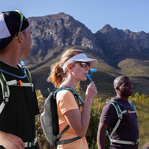 Miniatura 7 de Nepest Hydration Pack Backpack for Women & Men, Lightweight Water Backpack with 2L Water Bladder for Hiking Cycling Running Biking