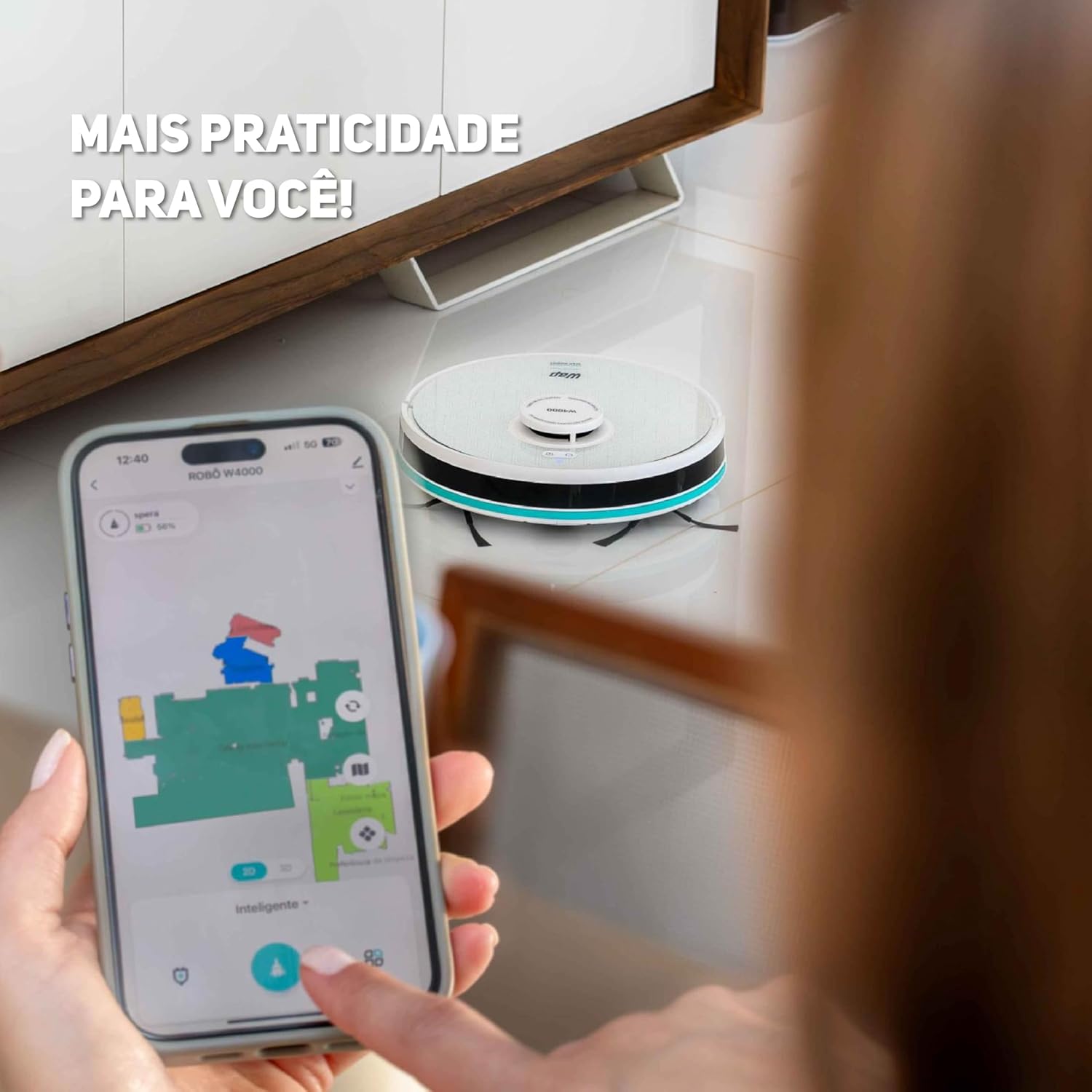 Robô Aspirador de Pó W4000: Review Testado por 7 Dias de Uso Diário