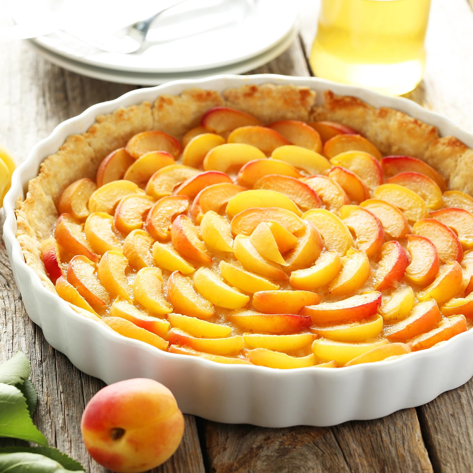 APACALI 6 PCS Moules à Tarte en Porcelaine, 120ml Ramequin Moule à Soufflé Crème Brulée, Ramequin Creme Brulee pour Muffin, Gâteau, Dessert, Sauce
