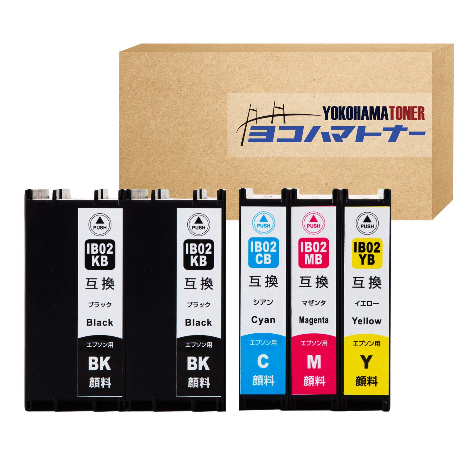 EPSON IB02KB/CB/YB/MB各1個 4個セット | legaleagle.co.nz