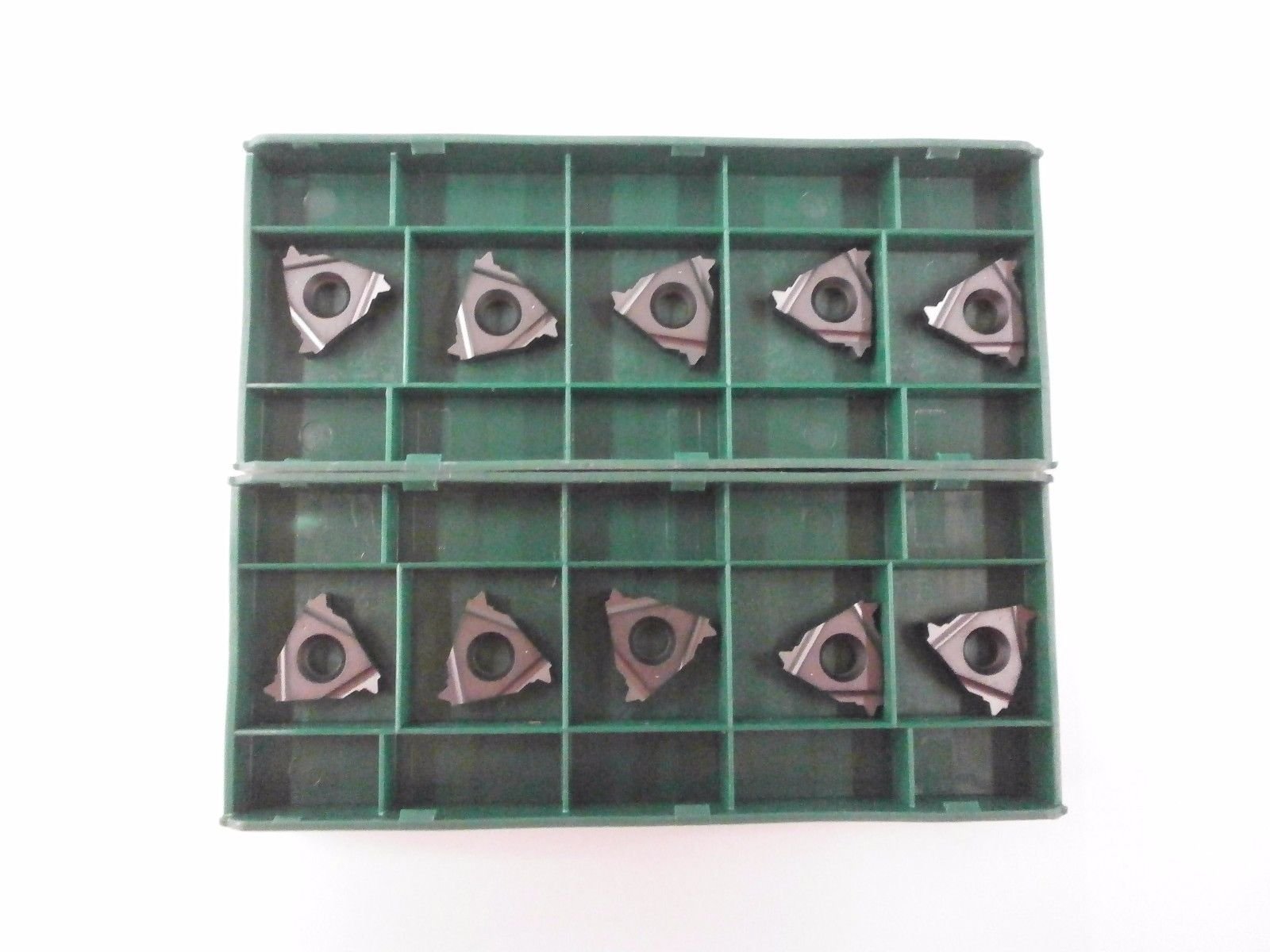 5-Piece 60 Degree Carbide Insert Replacement Blades For BINSTAK V-Groove Router Bits - Solid Tungsten Carbide For Wood, MDF, Laminate