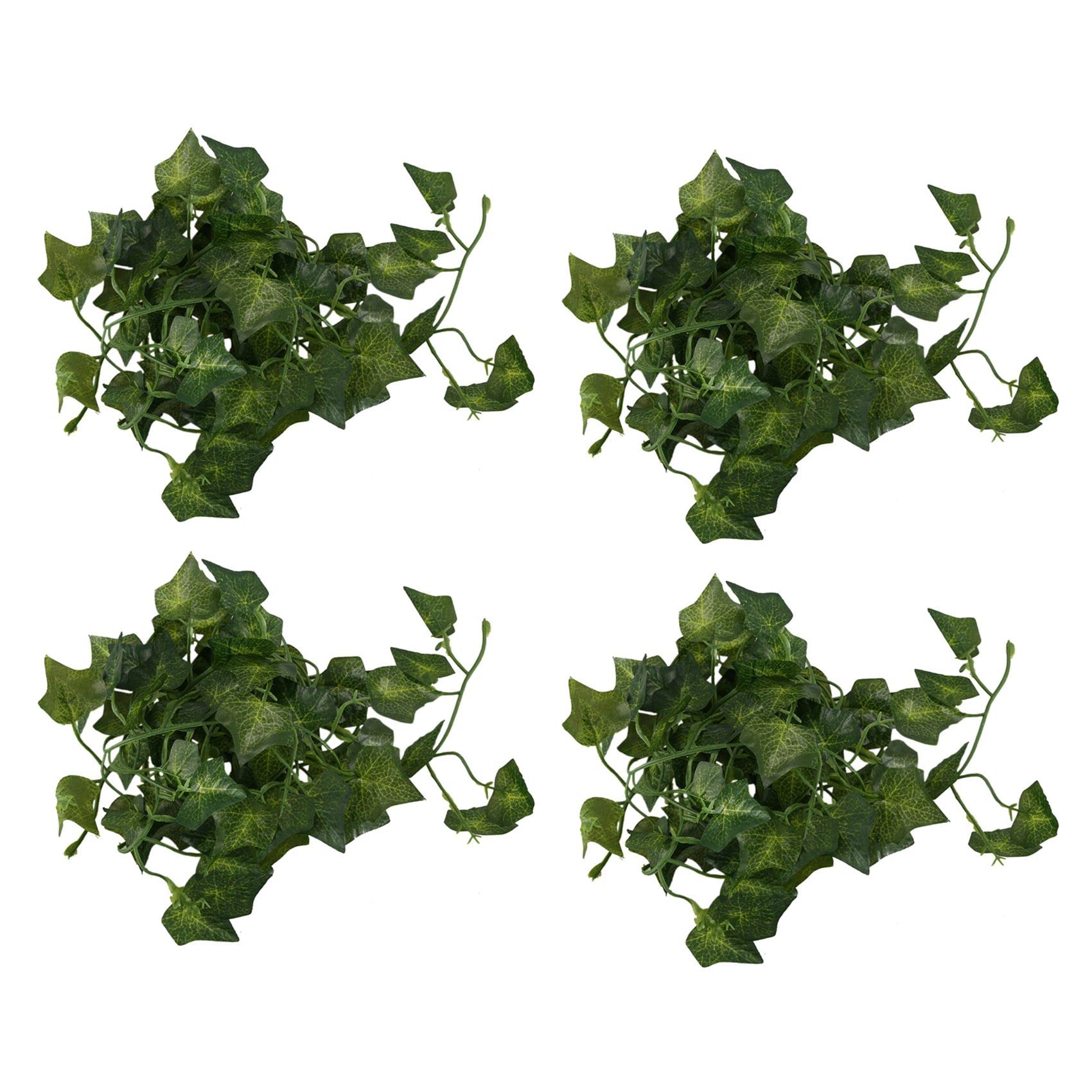 Hndhbfgrt 4X Artificial Ivy Fake Foliage Leaf Flowers Plants Garland Garden Decoration 2M (Leaf)