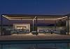 PURPLE LEAF 92KS 13' x 25' Pergola with LED