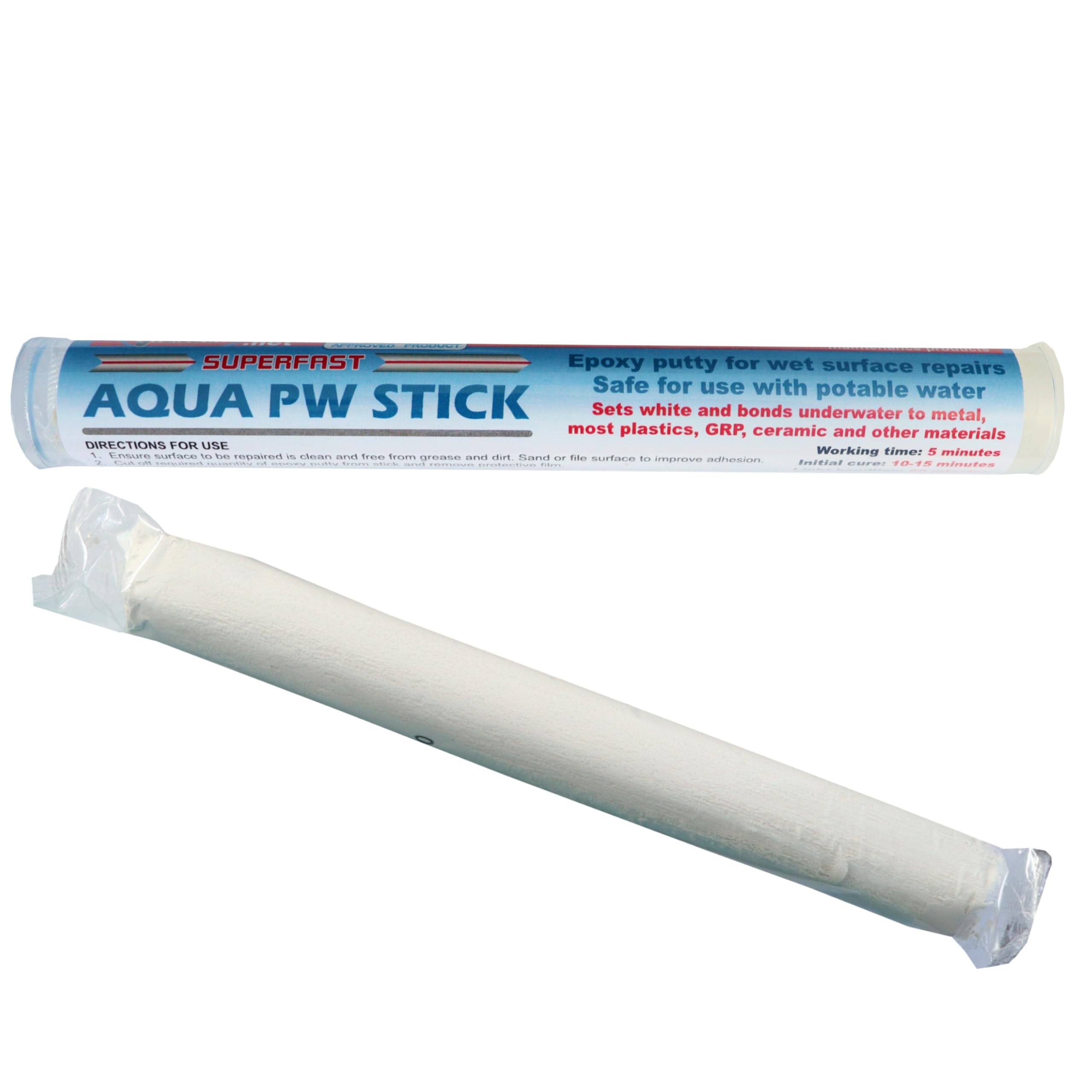 Superfast Aqua Underwater Epoxy Putty Stick