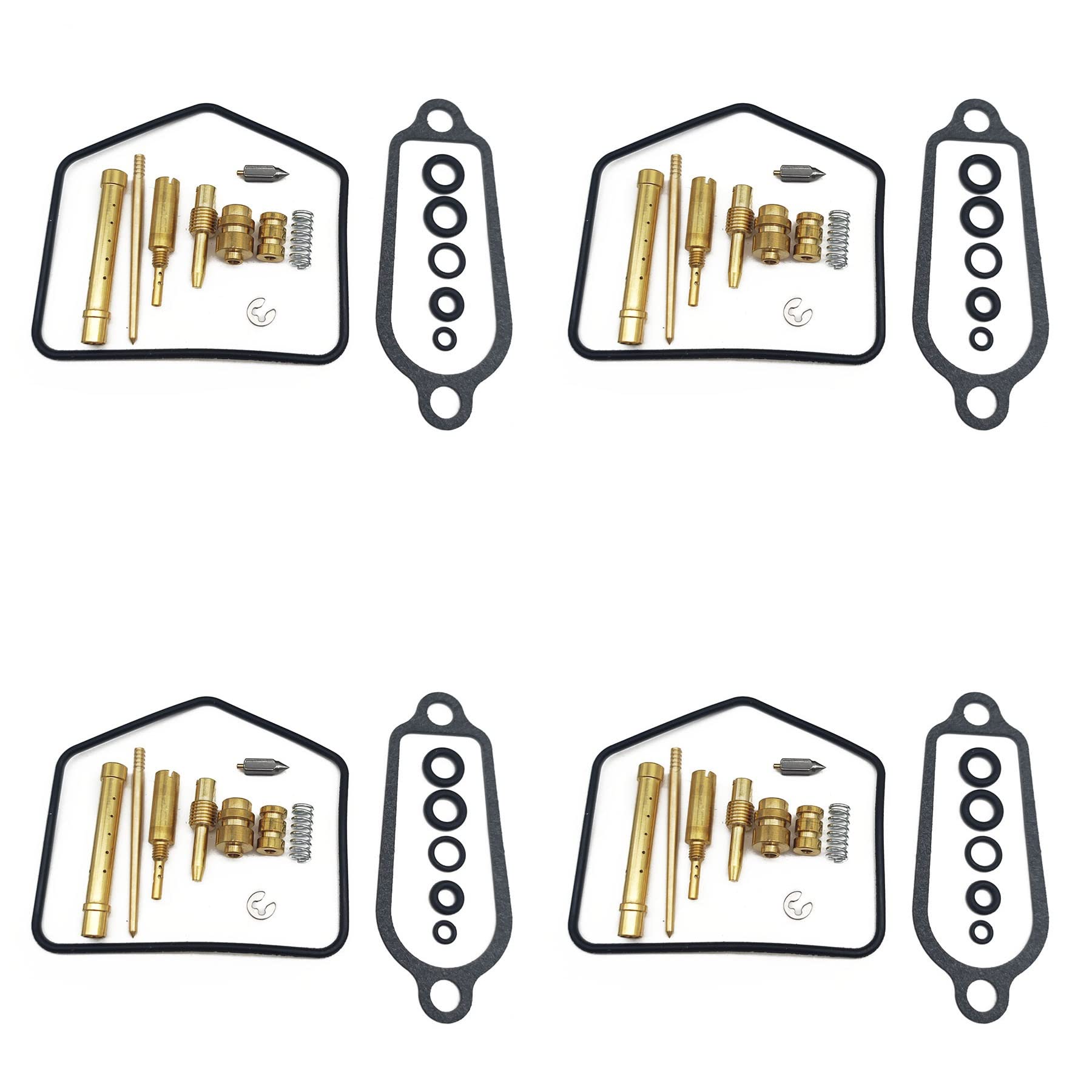 Carburetor repair kit floating needle gasket parts for Honda CB400F 1975-1977 CB400 CB 400 F 400F(4sets)